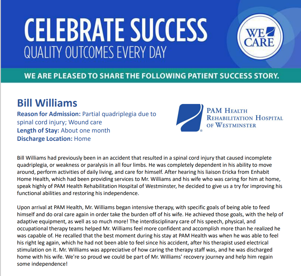 williams success story.png