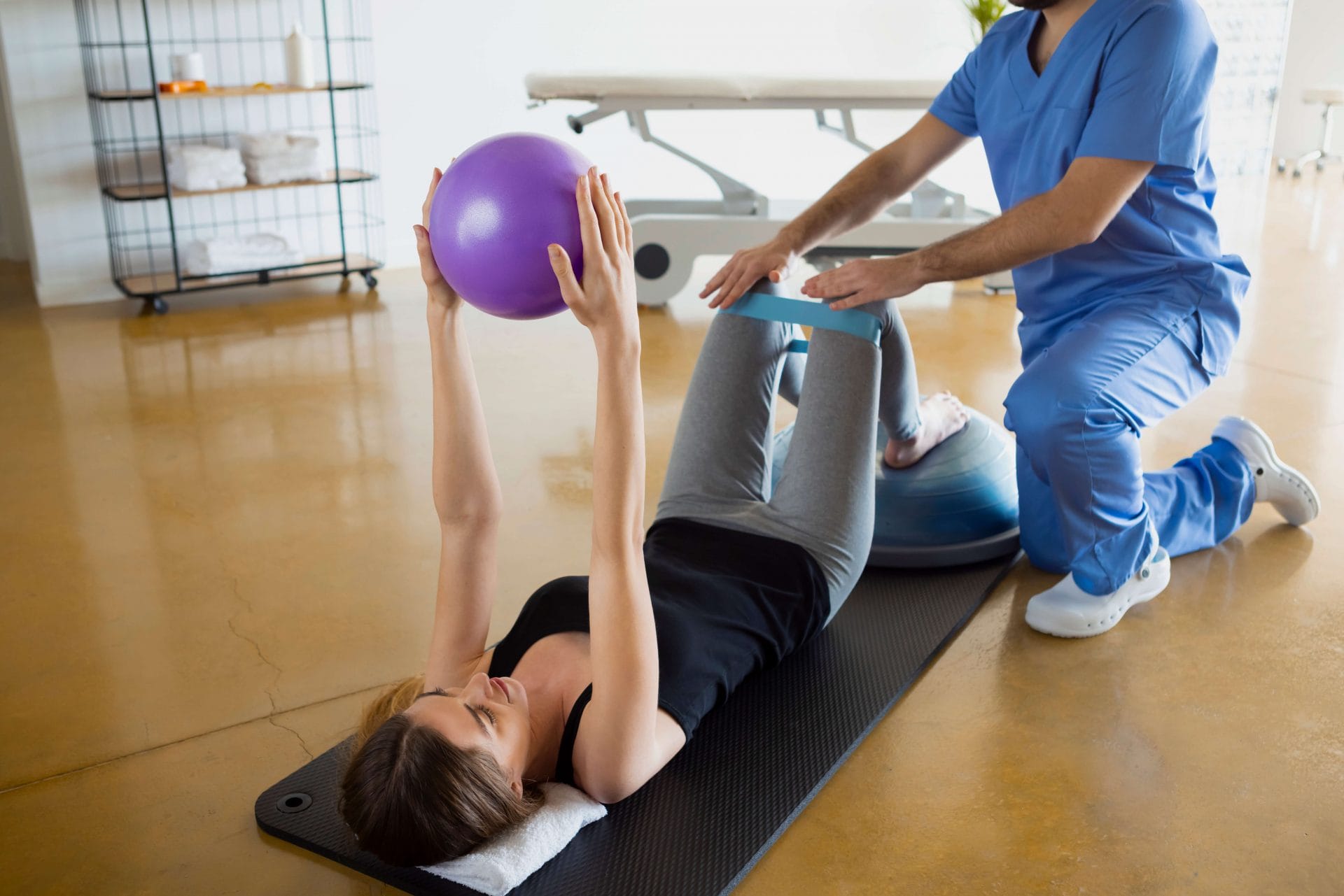 spinal rehab floor