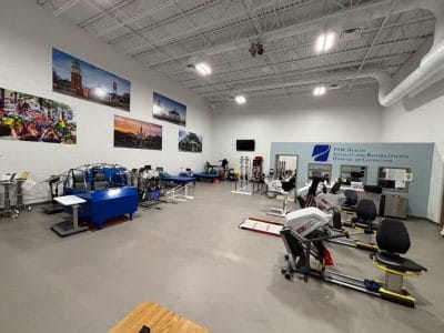 alternate view of covington rehab gym