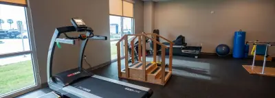 Physical therapy room and apparatus at the PAM Health Specialty Hospital of Corpus Christi Bayfront