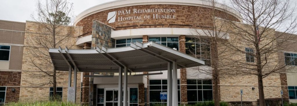 exterior of PAM Health Humble